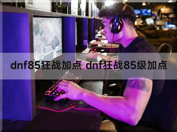 dnf85狂战加点 dnf狂战85级加点